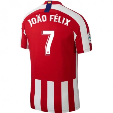 Fußballtrikots Atlético Madrid JOAO FELIX 7 2019-2020 Kurzarm Heimtrikotsatz kaufen